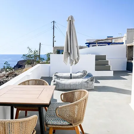 Couette-café White Curves Santorini
